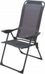 Redcliffs CAMPING CHAIR Z FOLDING ARMRESTS GRAPHITE REDCLIFFS