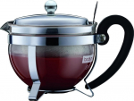 Bodum Teebereiter Chambord 0.5 Liter, mit Filter, Edelstahl