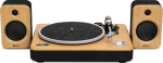 The House Of Marley Marley Turntable With Speakers | Stir It Up Wireless 2+ | Bluetooth In/Out