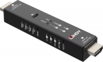 Lindy 32683, 3840 x 2160 Pixel, 18 Gbit/s, Schwarz, Metall, HDMI, 1.4/2.2