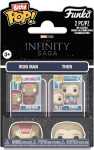 Funko Bitty Pop! 2-Pack Marvel: The Infinity Saga - Iron Man & Thor Vinyl Figures