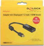 DELOCK Displayport Adapter mini DP -> HDMI St/Bu 4K Passive