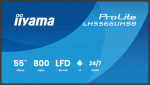 IIYAMA LH5566UHSB-B1AG 55IN 3840X2160, USB 2.0 X2 WIFI LAN MEDIA PLAYER