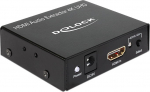 DELOCK HDMI Converter A -> A Bu/Bu + Audio Extractor 4K
