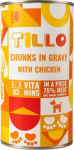 TILLO Chunks in gravy Chicken - wet dog food - 1250g