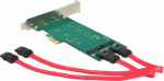 Delock PCI Express Card > 2 x internal M.2