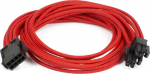 PHANTEKS 8-Pin EPS12V Verl&auml;ngerung 50cm - sleeved rot