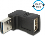 Delock Adapter EASY-USB 2.0-A male > USB 2.0-A female angled up / down