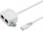 MicroConnect Cable splitter (Y-adapter), RJ45 adapter 10cm Cable