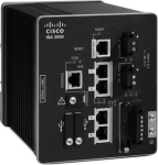 Cisco Industrial Security Appliance 3000 - Switch - L3 - Administrerad - 2 x 10/100/1000 + 2 x Gigabit SFP - DIN-rail mountable - DC - TAA-compatible