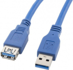 Lanberg USB-A 3.0 Cable, 3 m | CA-US3E-10CC-0030-B | USB Type-A to USB Type-A