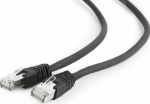 Gembird RJ-45/RJ-45, kat.6A, S/FTP, czarny, 2m (PP6A-LSZHCU-BK-2M)