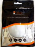 Cable USB Libox USB-A - USB-C 1 m White (LB0115)