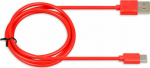 Cable USB iBOX USB-A - USB-C 1 m Red (IKUMTCR)