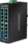 TRENDnet TI-PG162 - Unmanaged - Gigabit Ethernet (10/100/1000) - full duplex - Power over Ethernet (PoE) - Wandmontage
