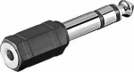 PremiumCord PremiumCord adapter 6.3mm Stereo plug - 3.5mm Stereo jack&nbsp;(M/F)