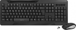 LogiLink 2.4GHz Black wireless keyboard and mouse