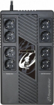 PowerWalker POWER WALKER UPS Line-Interactive 100VA MS 8x FR RJ45 in/out USB HID USB charger