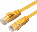 MicroConnect CAT6A UTP 15m Yellow LSZH, Undshielded Network Cable