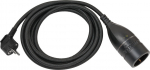 Brennenstuhl 1161830030 - 5 m - Power plug type E+F - Barrel type N