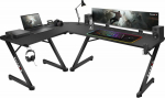 Desk Huzaro Hero 7.0 Czarne 154 cmx117 cm