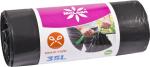 Pr&uuml;gikott 35l n&ouml;&ouml;ridega must LDPE (56*60), 15tk/rullis, McLean