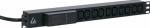 Lanview 19" rack mount power strip, 1U, 16A with 10 x C13 socket