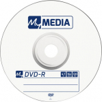 1x50 MyMedia DVD-R 4.7GB 16x Speed matt silver Wrap