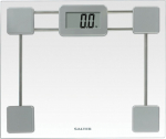 Salter 9081 SV3R Toughened Glass Compact Electronic Bathroom Scale