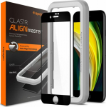 Spigen TEMPERED GLASS SPIGEN ALM GLASS FC IPHONE 7/8/SE 2020 BLACK