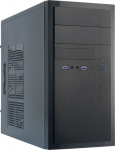 Case|CHIEFTEC|MiniTower|MicroATX|Colour Black|HT-01B-OP