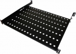 Alantec Fixed shelf 19'' 1U D. 550mm, czarna, 4 fixing points (SA-P-19-1U-550-4-C-02)