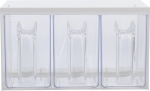 Westmark Roma kitchen bins white