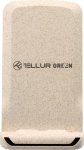 Tellur Green Qi wireless fast desk charger, 15W, Cream