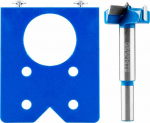 Graphite drill Hinge mounting kit (Hinge mounting kit, template + drill 35 mm)