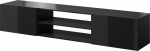 Cama MEBLE RTV cabinet SLIDE 200K 200x40x37 cm all in gloss black