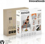 InnovaGoods Vibration Exercise Platform with Accessories and Exercise Guide IG117209