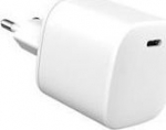 eSTUFF INFINITE - Netzteil - GaN, 100 % Recycled plastic - 45 Watt - 3 A - Apple Fast Charge, PD 3.0, QC 3.0 (24 pin USB-C) - wei&szlig; (ES637045)