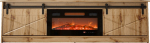Cama MEBLE RTV GRANERO + fireplace cabinet 200x56.7x35 oak wotan
