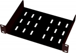 Lanview 1U 10" D=150mm SHELF MODULE, BLACK