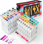 Double-sided Marker Pens ARRTX Oros, 80 Colours