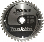 Makita MAKITA PIŁA TARCZOWA 165x20x40z SPECIALIZED WOOD (Z NAILS I WITH KNOTS)