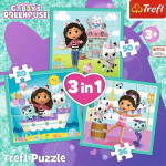 Trefl Puzzle 3w1 activities Gabby - together 106 element&oacute;w (34871)