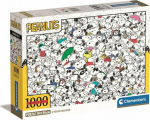 Clementoni Puzzle Compact Impossible Peanuts 1000 element&oacute;w