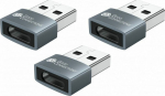 Alcasa Good Connections USB2.0 Adapter A-St.-USB-C Bu. 3er Set