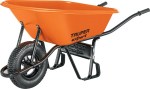 Truper Professional trolley with an HDPE plastic container and strong metal handles 100L Expert Expert&reg;