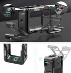 Frame Housing Frame Mount For Dji Osmo Action 3 / Dji Osmo Action 4 / Ulanzi Oa-14