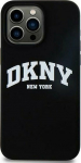 DKNY DKNY DKHMP16XSNYACH iPhone 16 Pro Max 6.9'' czarny/black hardcase Silicone White Printed Logo MagSafe