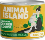 ANIMAL ISLAND Chicken and goose - wet cat food - 200g