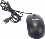 Dell Mouse, Mechanical, USB, Entry, Primax, Black